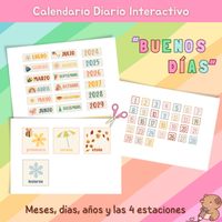 Calendario giornaliero interattivo