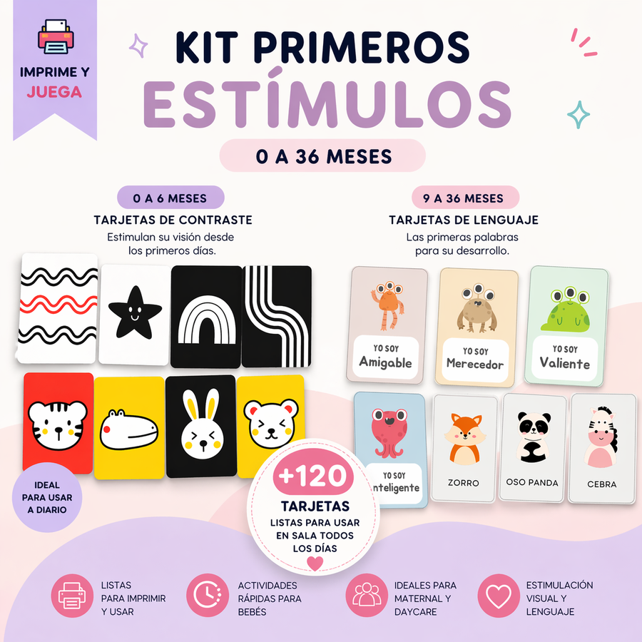 Kit Primi stimoli (3–36 mesi)